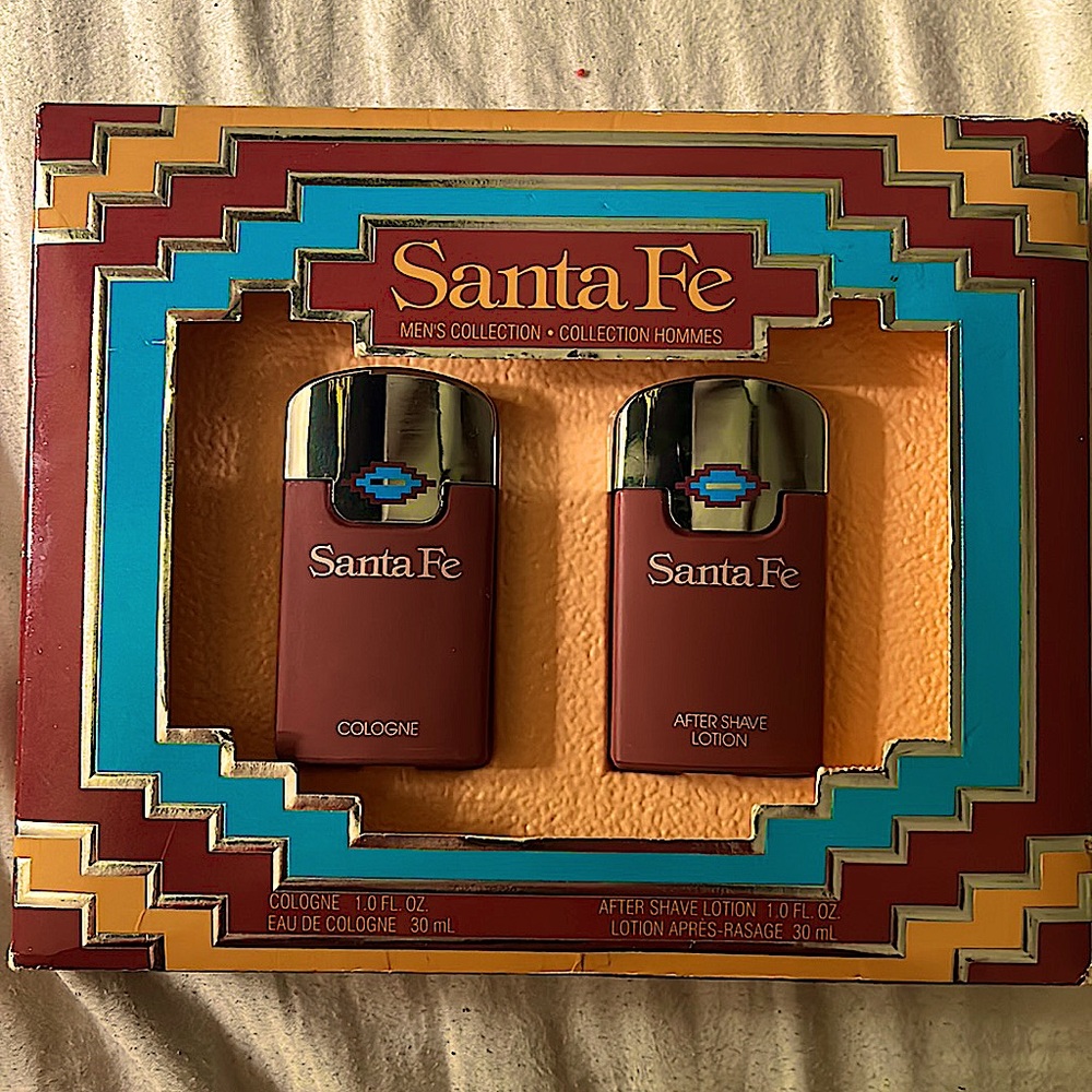 Santa Fe Cologne and Aftershave set by Tsumura